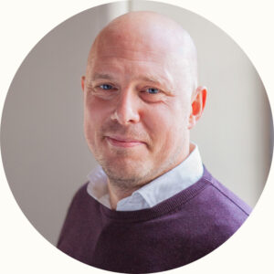 Porträtt på Peter Karlsson, vice VD på Osolo